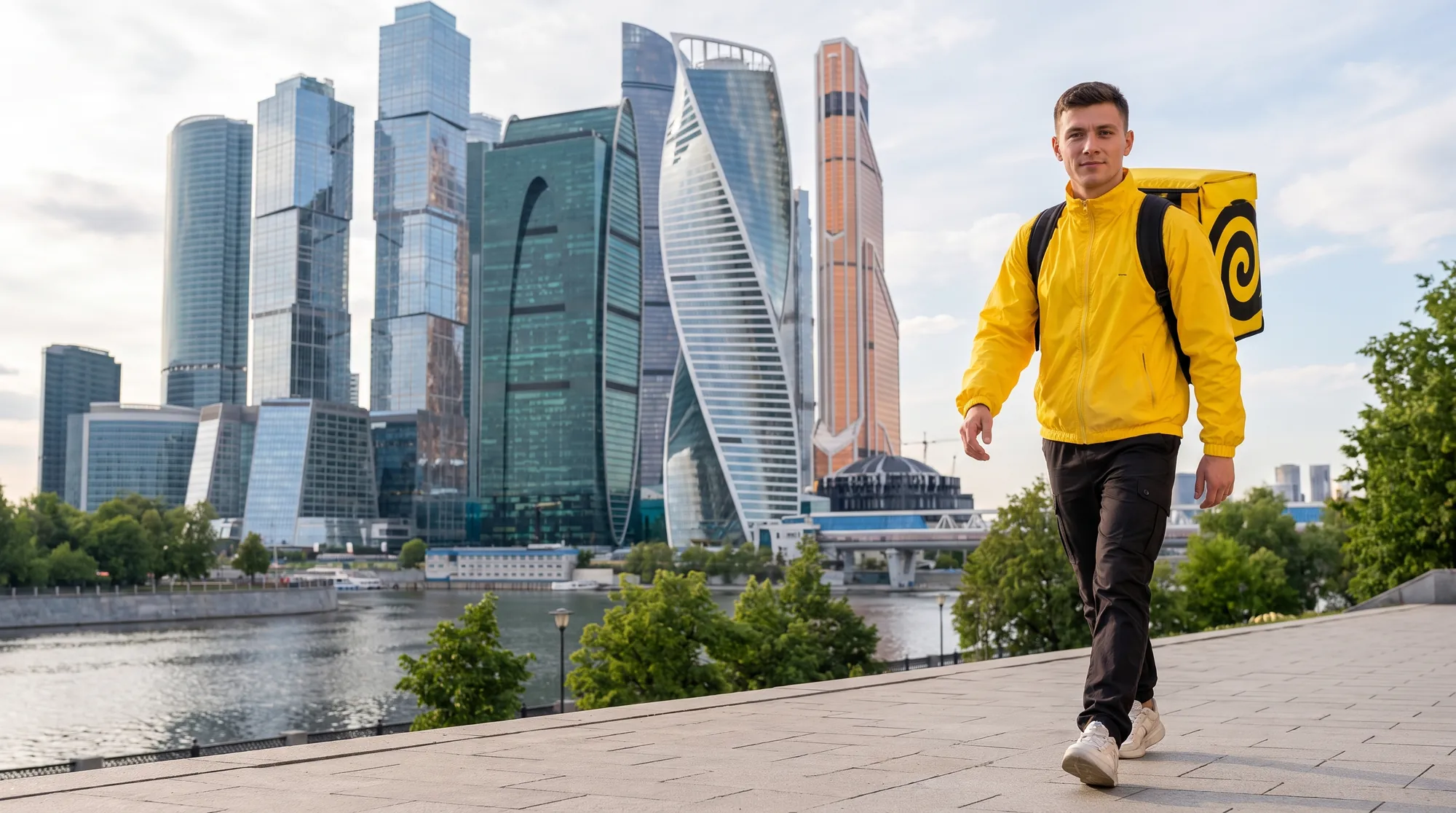 Курьер Яндекс Еда в России