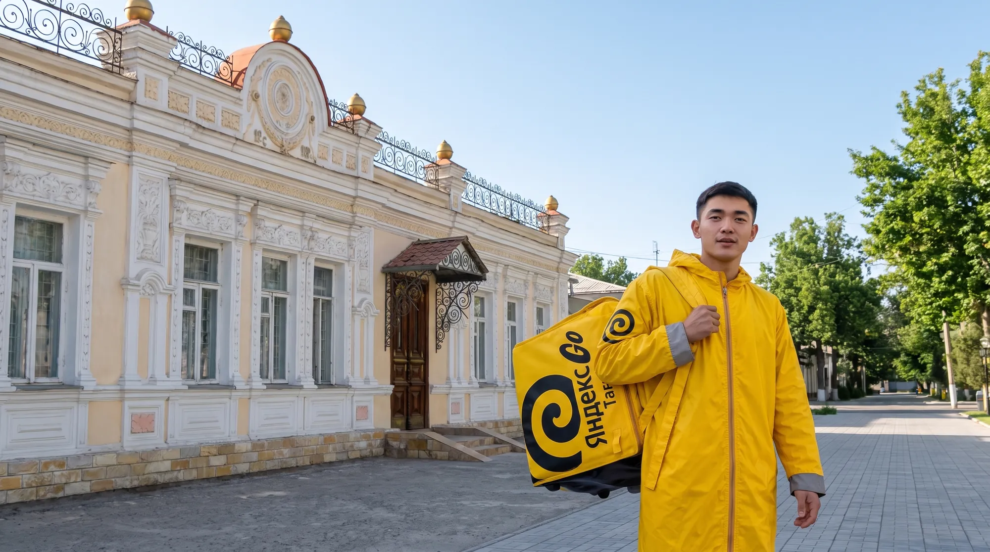 Курьер Яндекс Еда в Фергане